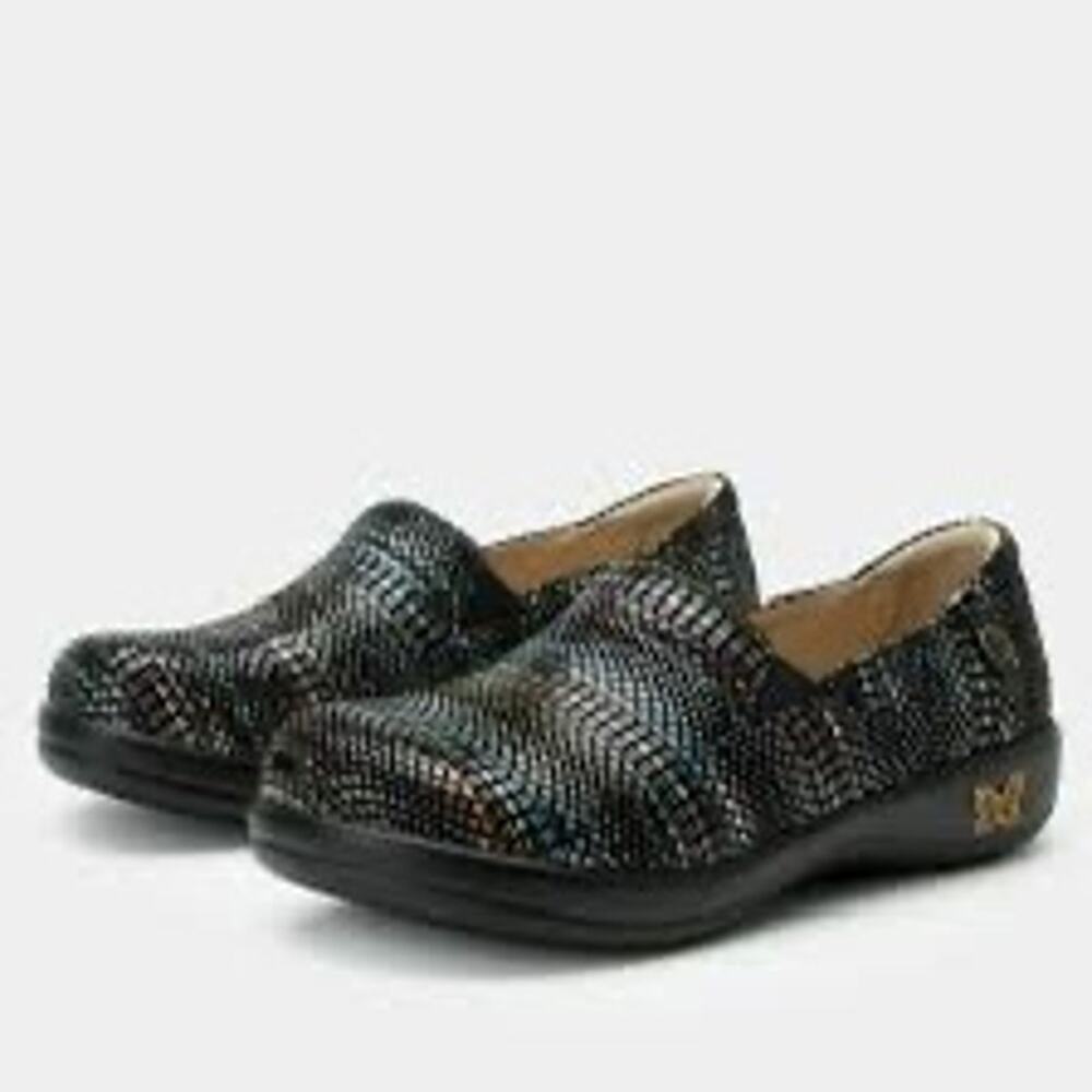 Allegra Keli Earthy Leather Clog Size 38